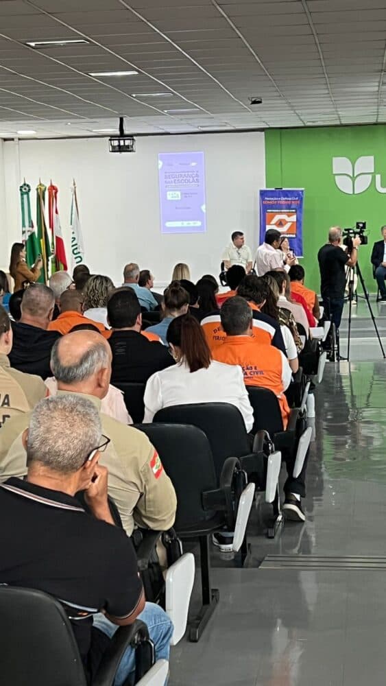 São Bento do Sul sedia seminário para fortalecer segurança em escolas catarinenses