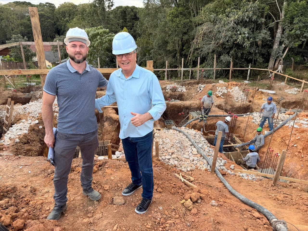 Obras da Nova UBS 25 de Julho em São Bento do Sul Retomam Ritmo Após Ajustes Técnicos