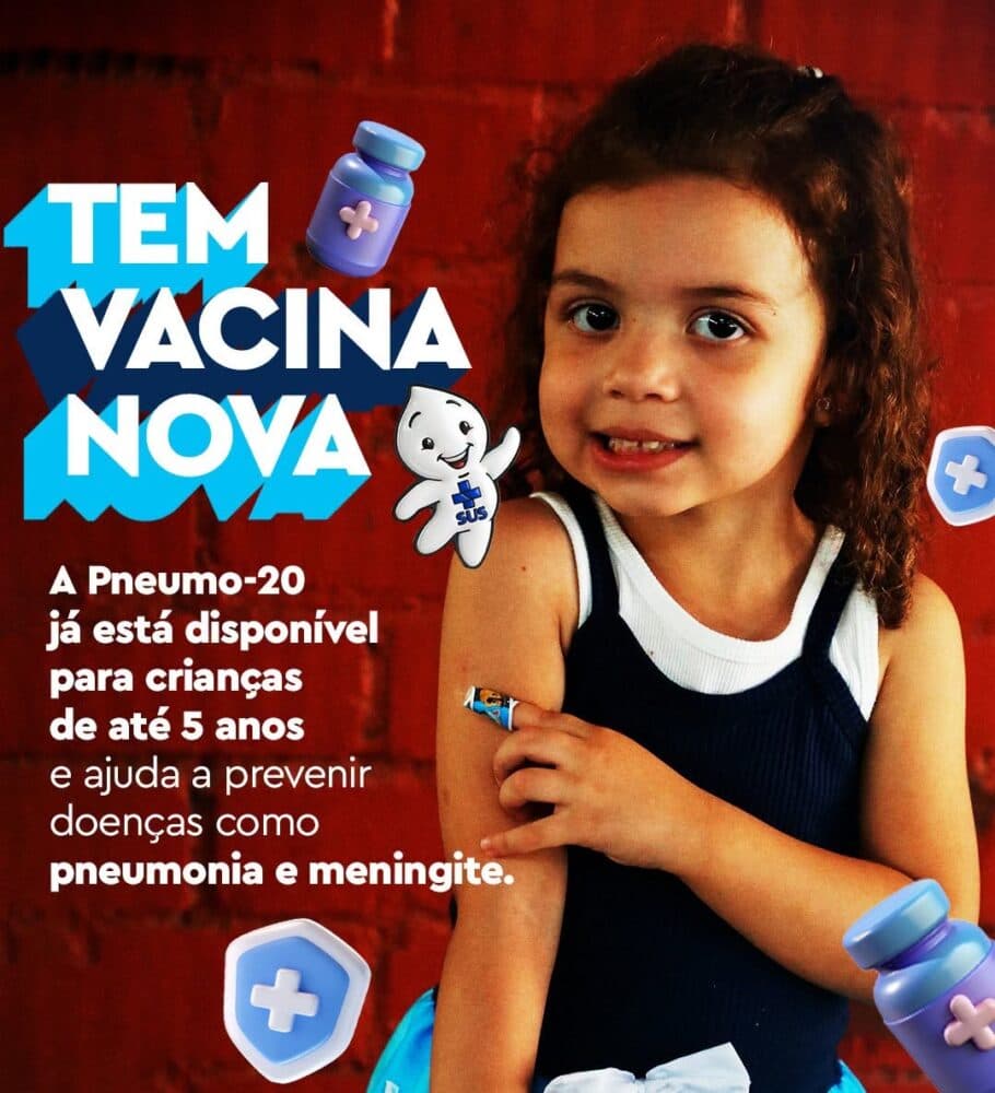 São Bento do Sul recebe vacina Pneumo 20 para crianças menores de 5 anos - primeira página sc