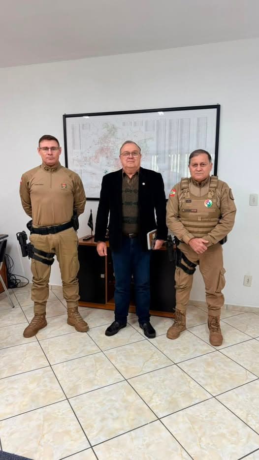 CONSEG e Polícia Militar de São Bento do Sul unem forças para reforçar a segurança e o engajamento comunitário