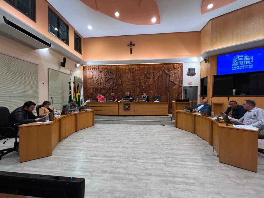 Câmara de São Bento do Sul aprova R$ 3 milhões para merenda e adequações orçamentárias