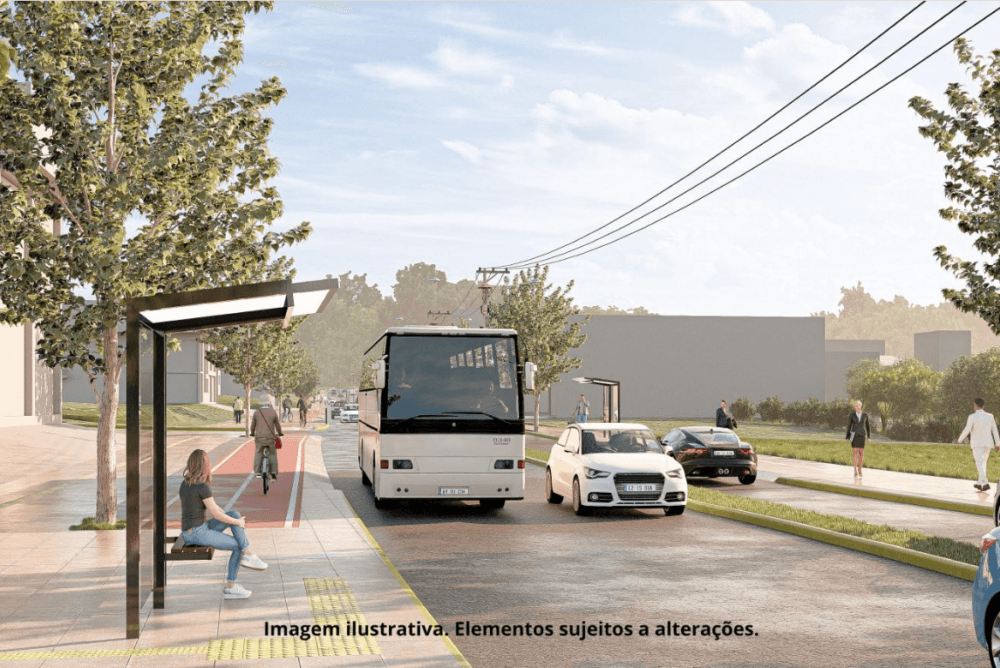 Projeto da Avenida São Bento pode ser consultado online - primeira página sc
