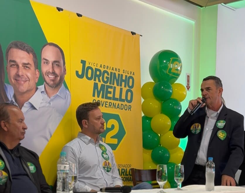 Prefeito de Campo Alegre declara apoio a Jorginho Mello em evento em São Bento do Sul