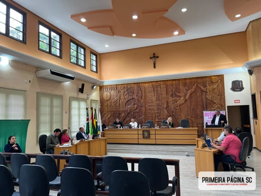 Projetos de suplementação são aprovados em sessão - primeira página sc